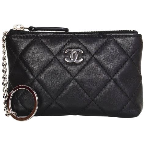 chanel key pouch replica|Chanel items keychain.